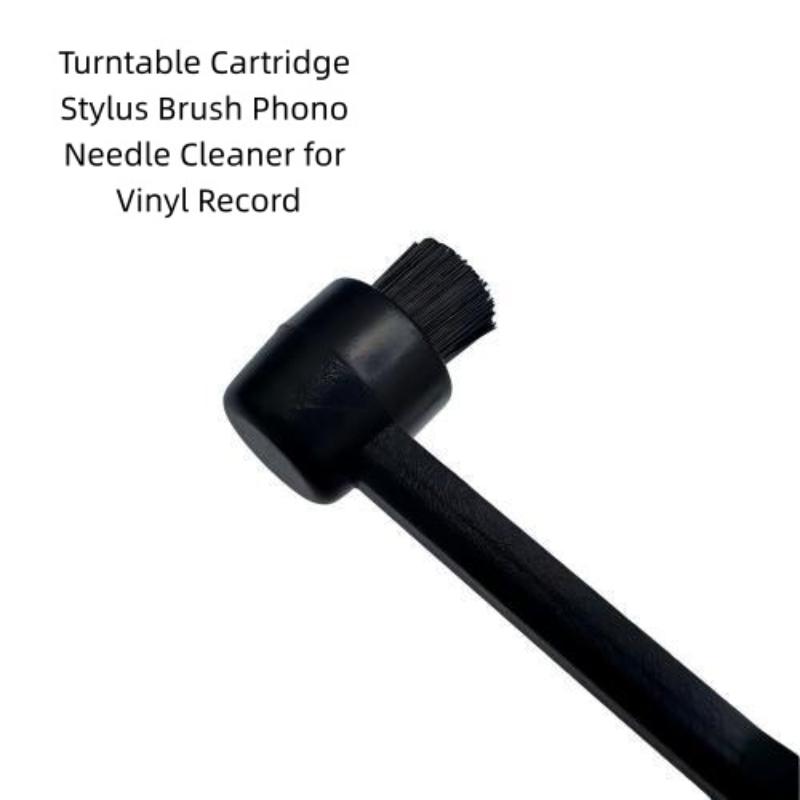 【L】1pcs Turntable Stylus Brush - огляд і ціна Vinyl Record Cleaner